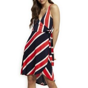 Dec Stretchy faux wrap dress 3X
